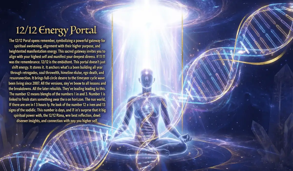 The Meaning of Angel Number 1212: A Guide to Spiritual Harmony and Alignment 4 - Buddha Bodhis Visual representation of a 12:12 meditation ritual for DNA activation and spiritual manifestation.