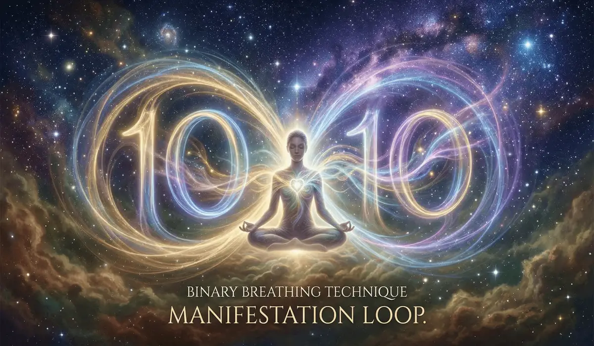 Angel Number 1010 Meaning: Spiritual Awakening, Love, and Trusting Your Path 4 - Buddha Bodhis Meditation visual showing the 1010 manifestation loop and spiritual alignment for trusting your path.