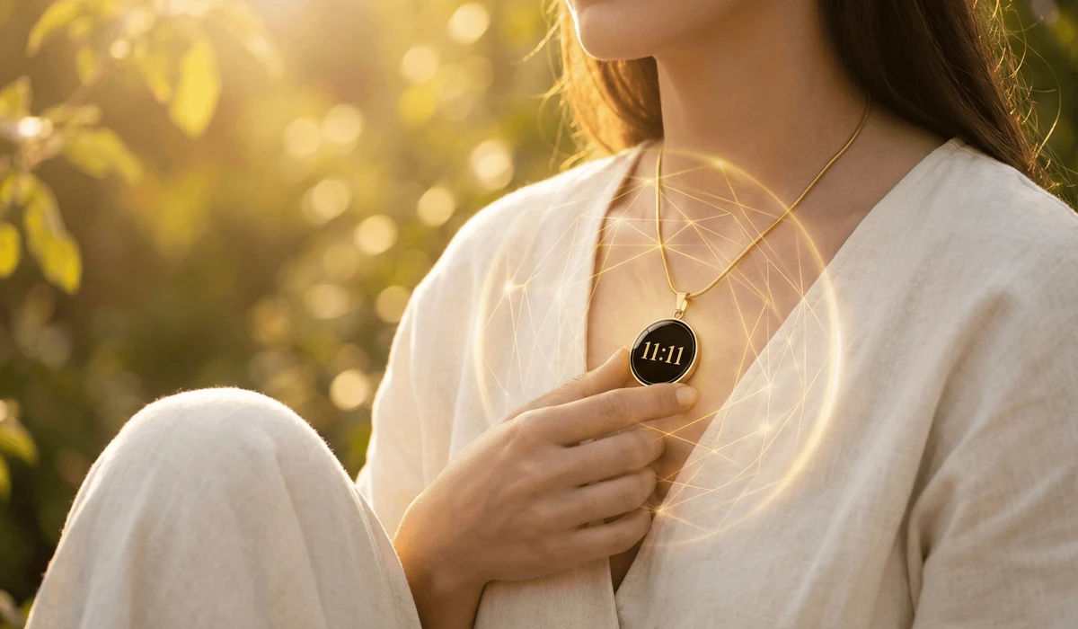 1111 Angel Number Meaning: Understanding Your Spiritual Wake-Up Call 3 - Buddha Bodhis Elegant 1111 angel number jewelry worn as a spiritual mindfulness anchor to provide vibrational alignment and protection.