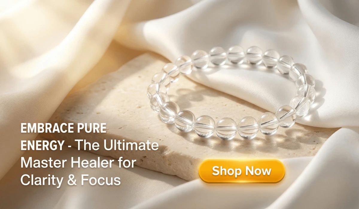 How to Clear Your Mind and Find Peace with Angel Number Meditation Cards 4 - Buddha Bodhis Natural Clear Quartz Bracelet for Aura Cleansing and Focus - High-End Healing Crystal Jewelry for Wellness Blog