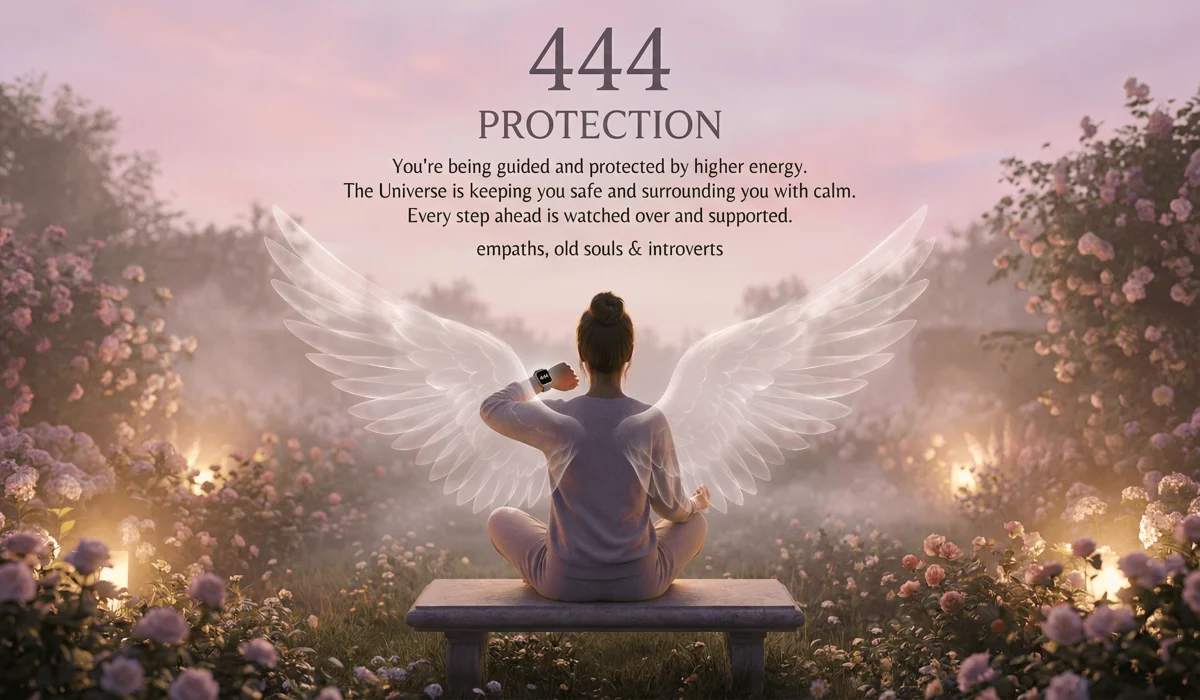 Are Angel Numbers Biblical? Understanding Spiritual Number Signs Through a Christian Lens 4 - Buddha Bodhis A peaceful meditation scene depicting the biblical meaning of 444 as divine protection and stability.