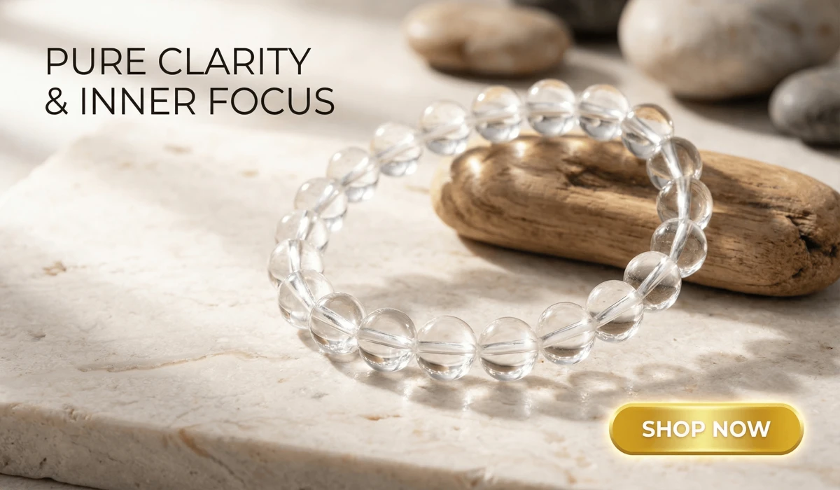 What to Do When You See Angel Numbers: A Guide to Receiving Divine Messages 2 - Buddha Bodhis Natural Clear Quartz Bracelet for Aura Cleansing and Focus - Premium Healing Crystal Jewelry for Wellness Blog