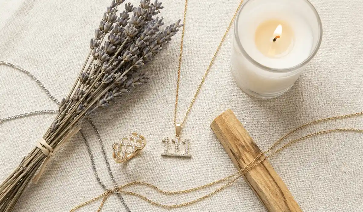 Limited Edition Angel Number Jewelry & Talisman Collection 1 - Buddha Bodhis A collection of limited edition angel number jewelry featuring 888 and 111 symbols, representing abundance and new beginnings.