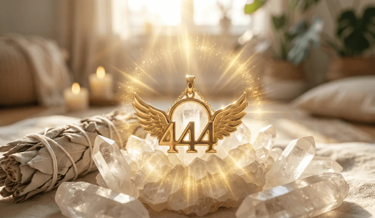 How to Distinguish and Interpret Angel Numbers and Dream Signs 1 - Buddha Bodhis Elegant 444 angel number jewelry serving as a mindfulness anchor and spiritual protection talisman.