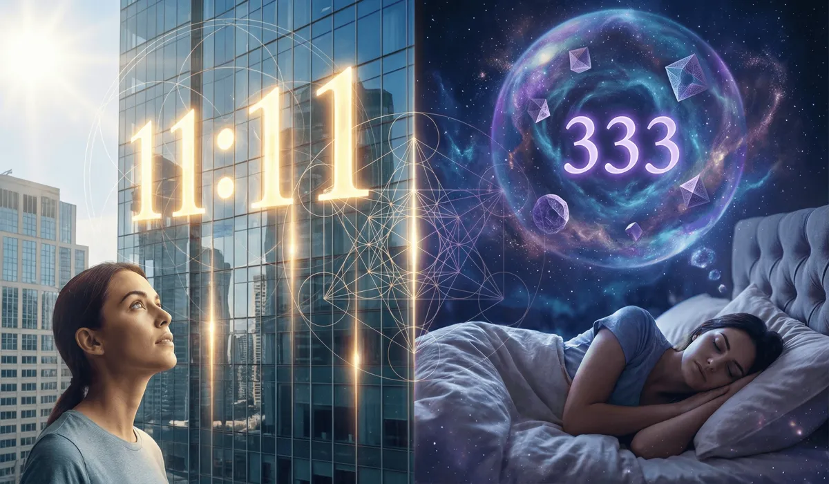 How to Distinguish and Interpret Angel Numbers and Dream Signs 4 - Buddha Bodhis Comparison between waking angel numbers as external synchronicities and dream signs as subconscious archetypes.