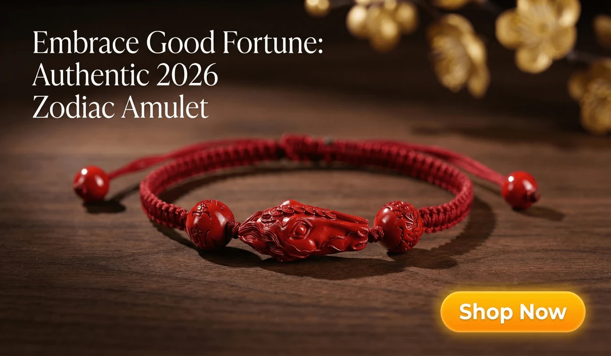How to Safely Cleanse and Purify Cinnabar Jewelry: A Practical Feng Shui Guide 3 - Buddha Bodhis Handcrafted Red Cinnabar Prosperity on Horseback Bracelet - 2026 Zodiac Red String Amulet for Good Luck and Wealth