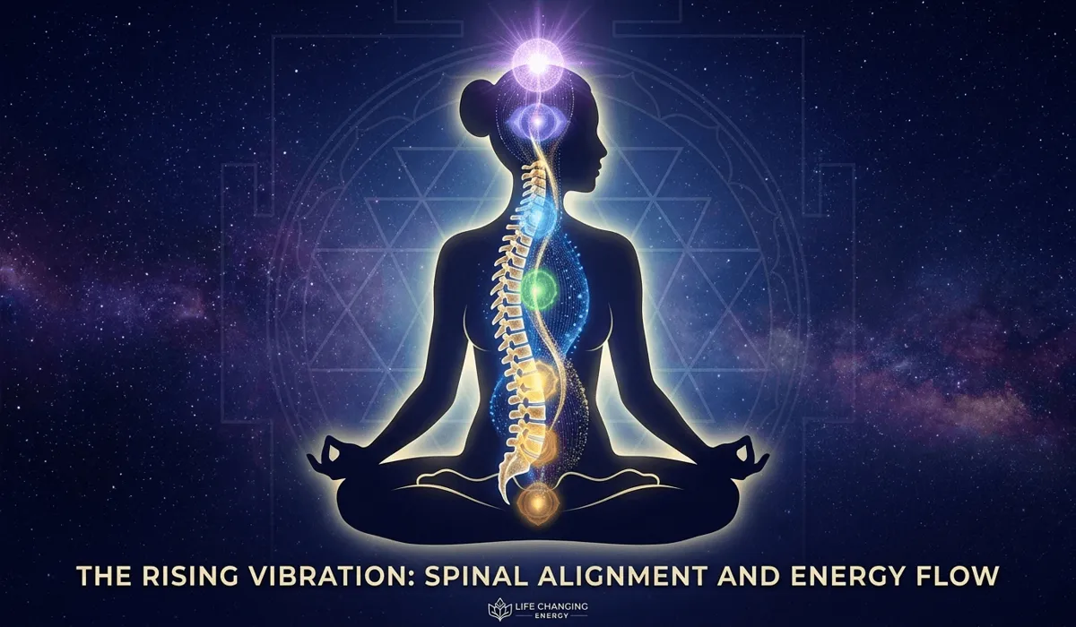 How to Pronounce Om Mani Padme Hum: A Guide to the Sanskrit and Tibetan Chants 2 - Buddha Bodhis Conceptual illustration of vocal resonance and energy flow through the chakras during mantra chanting.