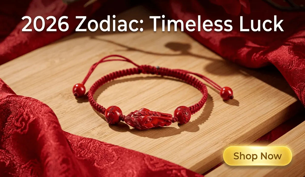 Step-by-Step Guide: How to Tie a Simple Feng Shui Mystic Knot 2 - Buddha Bodhis Handcrafted Red Cinnabar Horse Bracelet for 2026 Zodiac Prosperity and Protection
