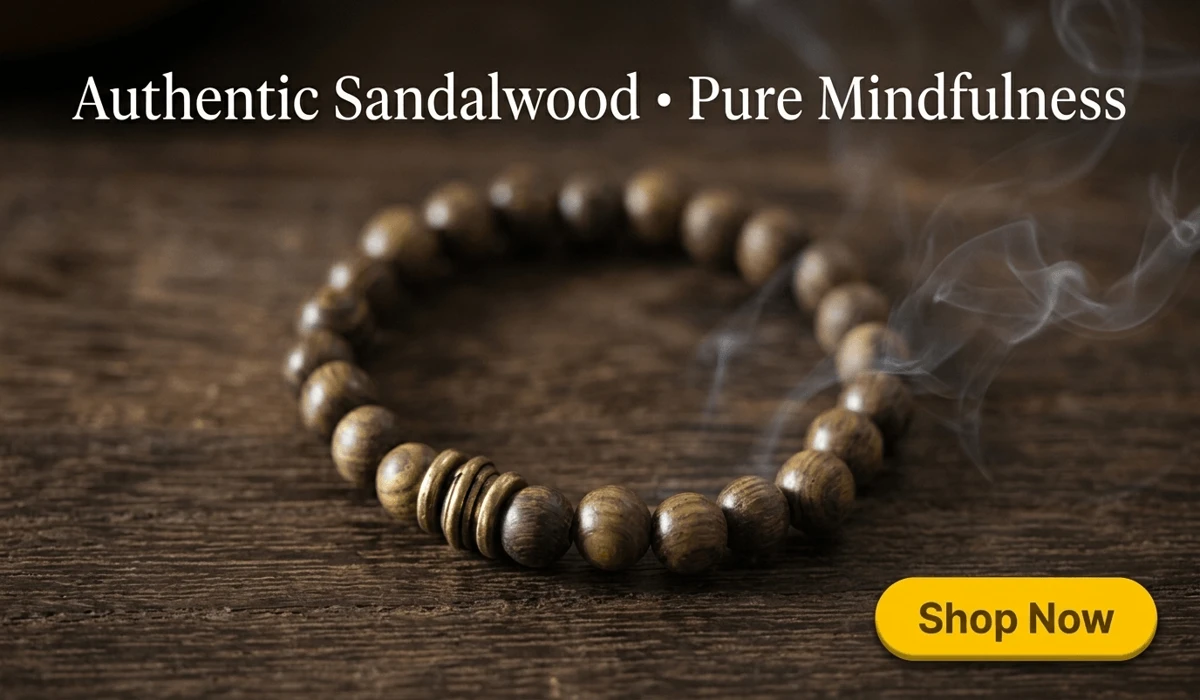How to Identify Authentic Huanghuali Wood and Spot Acid-Treated Fakes 3 - Buddha Bodhis Natural Sandalwood Bead Bracelet Zen Inspired Meditation Jewelry with Shop Now button