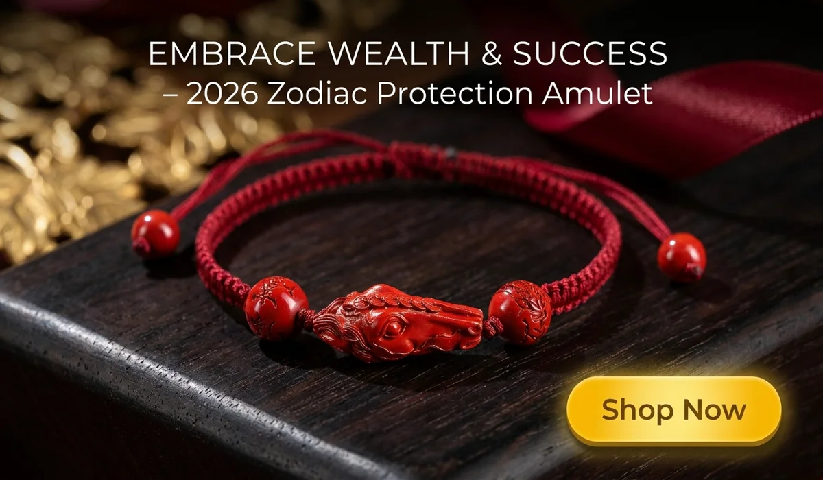 The Spiritual Significance of the Red String Bracelet: Why It Is Worn on the Receiving Hand 3 - Buddha Bodhis Handcrafted Red Cinnabar Prosperity on Horseback Bracelet - 2026 Chinese Zodiac Red String Amulet for Wealth and Success